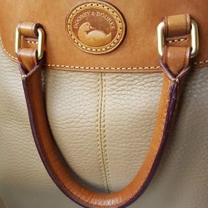 Dooney & Bourke Leather Large Tan